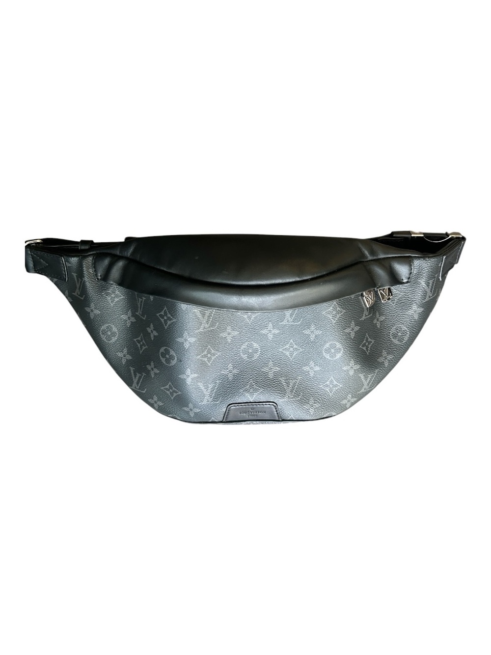 Dark Monogram Canvas Utility Bumbag - Unisex Sling Waist Pack